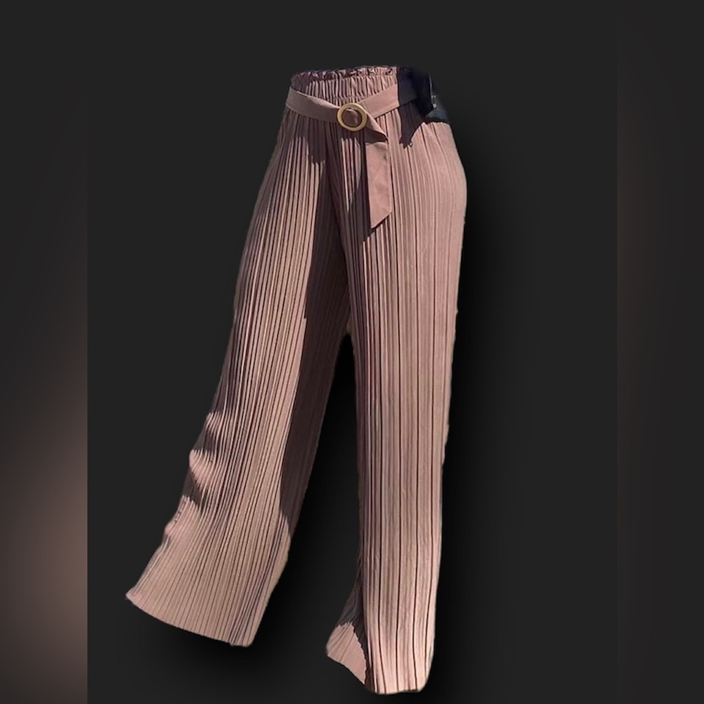 Fashion Trousers Pants (Crinkled Palazzo Pants)